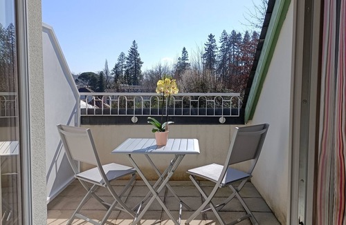 Salies-de-Bearn Apartment | Studio terrace in Residence with swimming pool C65