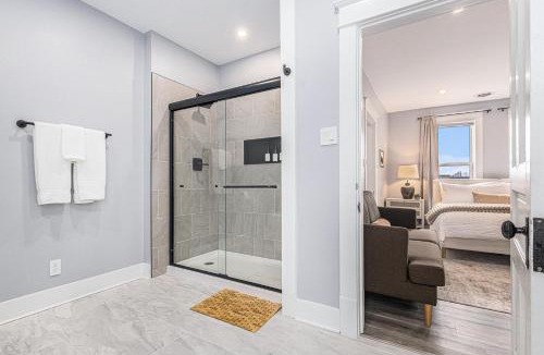 Michigan City Apartment | Studio Updated 1 Block to Downtown & Mins to Beach