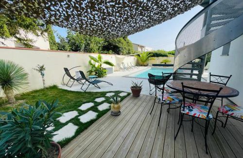 Bascule - Oratoire Apartment | Studio Val de Naurouze Piscine Parking