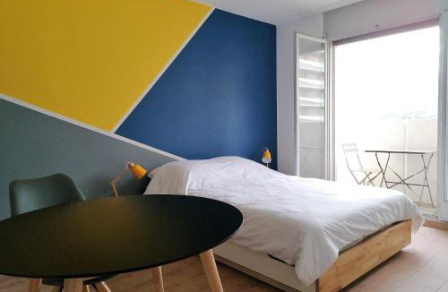 Corin-de-la-Crete Apartment | Studio vue imprenable