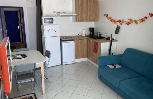 Le Couchant Apartment | Studio vue mer, climatisation, parking - 4 pers. - FR-1-874-58