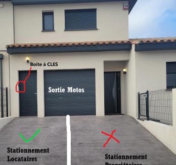 Rivesaltes Apartment | Studio vue montagne