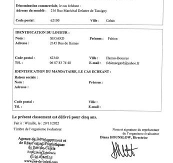 Port Apartment | Studio vue sur mer classé 3 étoiles, Calais