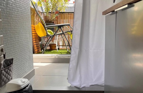 Hopital Saint-Louis Apartment | STUDIO WITH 2 BALCONIES CANAL SAINT MARTIN