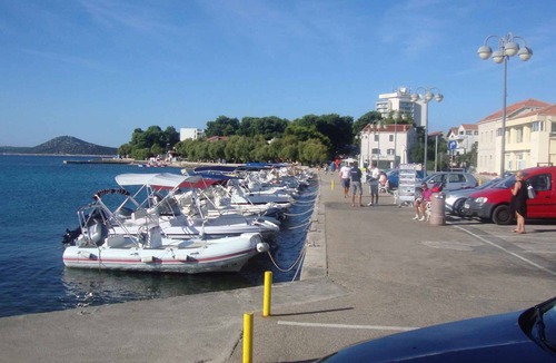 Vodice Apartment | Studio with balcony and air conditioning