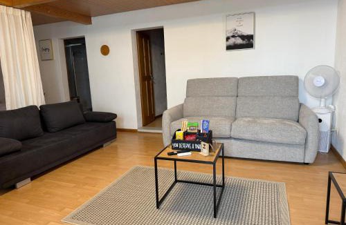 Spiez Apartment | Studio with lake and mountain view