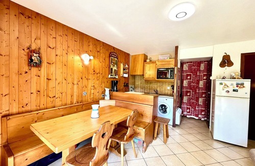 Combloux Apartment | Studio with Mont Blanc view, ideal for 4 people