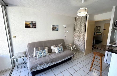 Plage d'Argeles Apartment | Studio with private parking, near the beach