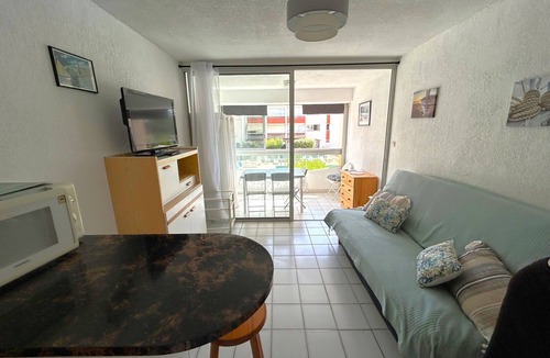 Plage d'Argeles Apartment | Studio with private parking, near the beach