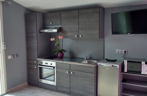 Violes Apartment | Studio with swimming pool in Provence, adapted for disabled