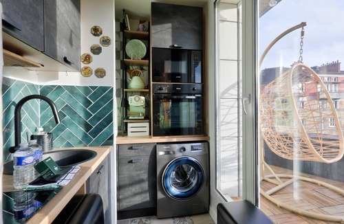 Rueil-Malmaison Apartment | Studio with terrace & parking just outside Paris