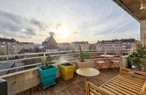 Rueil-Malmaison Apartment | Studio with terrace & parking just outside Paris