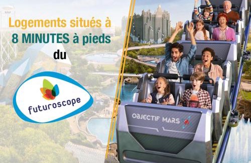 Chasseneuil-du-Poitou Apartment | Studios du Parc apparts Hôtel - Futuroscope