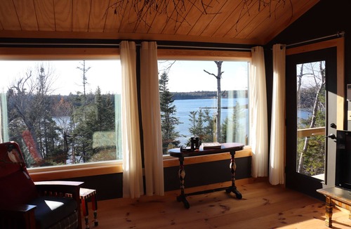 Lubec Cabin | Stunning 2-story cabin retreat with AC on a tranquil ocean bay