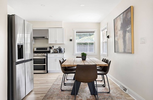 Indianapolis House | Stunning 3BR | Game Room | Yard | W/D | Coffee Bar