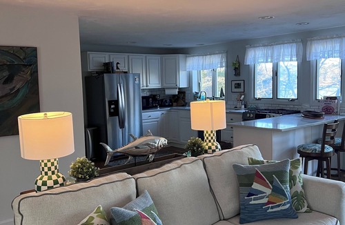 East Falmouth House | Stunning 4-bedroom Private Fresh Water Beach Front