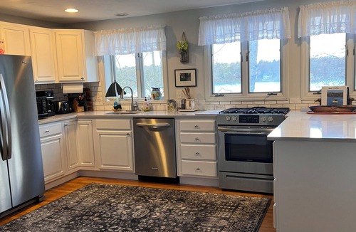 East Falmouth House | Stunning 4-bedroom Private Fresh Water Beach Front