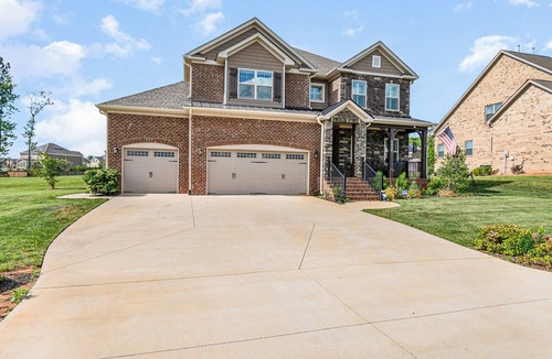 Stokesdale House | Stunning 4-bedroom spacious home with backyard and security in private community