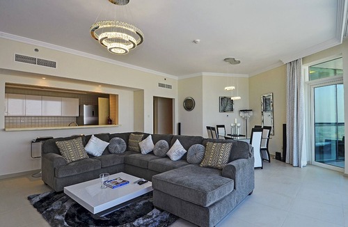 Jumeirah Beach Residence Apartment | * Stunning! 5*- 4 BR-Oceanfront-Apartment-Private Beach- Ocean Views*