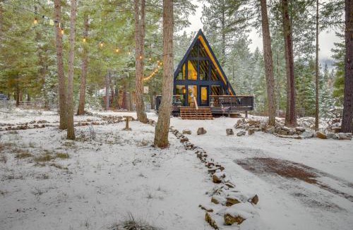 Superior House | Stunning A-Frame Cabin, Steps to Clark Fork River