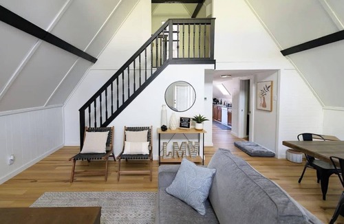 Bloomington Cabin | Stunning Aframe Cabin with Deck