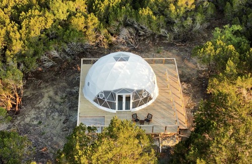 Marble Falls Villa | Stunning Amazing Mountain View Dome Glamping Loving Heart Retreats