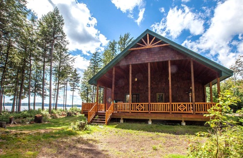 Saranac Lake House | Stunning and Private Waterfront Home on Upper Saranac Lake