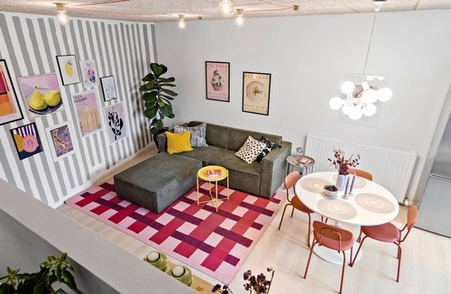 Kjellerup Apartment | Stunning apartment in Kjellerup with kitchen