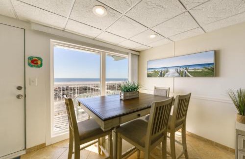 Wildwood Crest House | Stunning Beachfront Condo w/Panoramic Ocean View