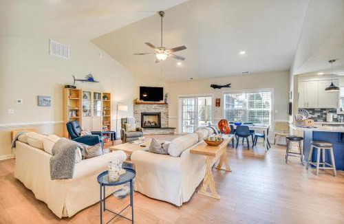 Cape Charles House | Stunning Cape Charles Retreat about 1 Mi to Beach