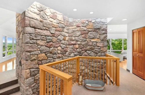 Upper Black Eddy House | Stunning cliffside river view on private 60 acre forested retreat
