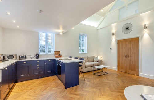 Dunmow Cottage | Stunning converted chapel with a spacious living area.