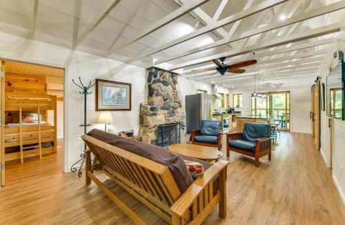 Howard House | Stunning Culloden Cabin with Deck and Creek View!