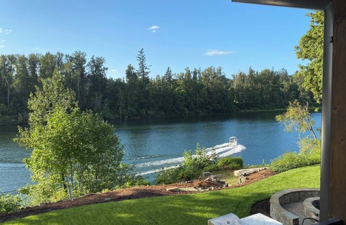 Canby House | Stunning Estate On the River in a State Park with Pool, Swim Spa Horse Corral.