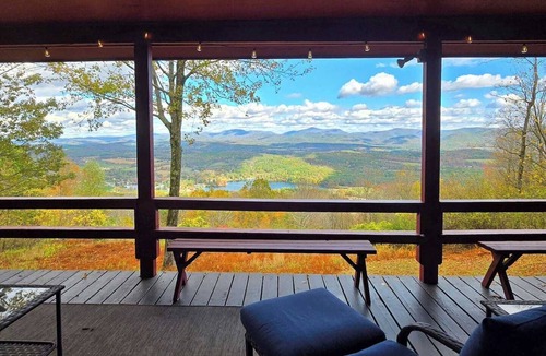 Cambridge Cabin | Stunning Foilage Views from the Fire Tower Cabin
