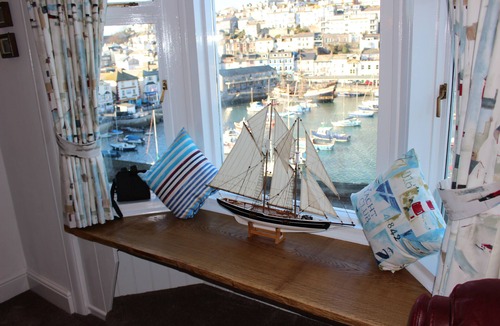 Brixham House | Stunning Harbour and Mooring views