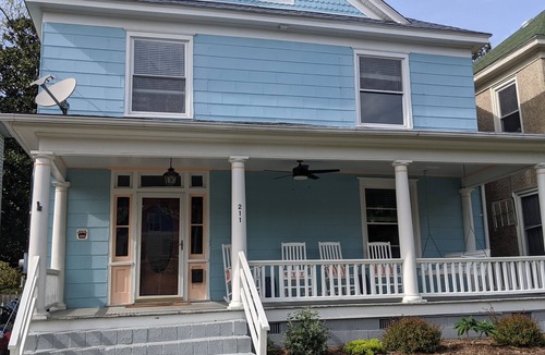 Cape Charles House | Stunning Historic Home Two Blocks from Beach, Town & Central Park