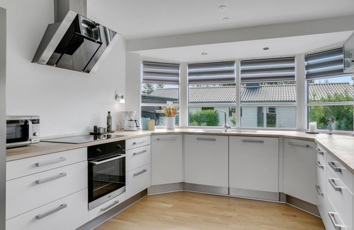 Hvidbjerg Strand House | Stunning home in Børkop with kitchen