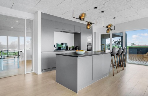 Hvidbjerg Strand House | Stunning home in Børkop with sauna