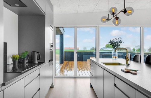 Hvidbjerg Strand House | Stunning home in Børkop with sauna