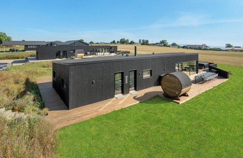 Hvidbjerg Strand House | Stunning home in Børkop with sauna