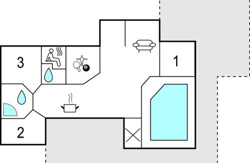 Tranum House | Stunning Home In Brovst With Sauna