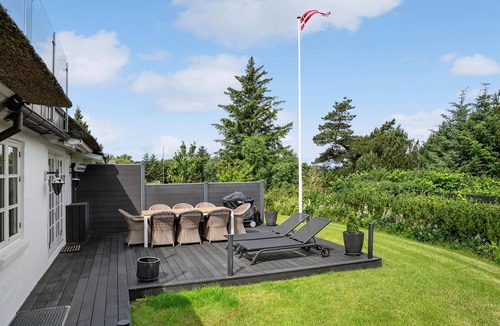 Slette Strand House | Stunning home in Fjerritslev with sauna