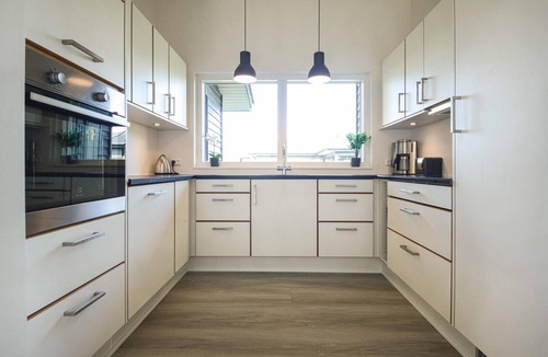 Diernæs Strandby House | Stunning home in Haderslev with sauna