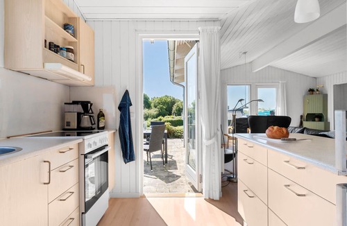 Vikær Strand House | Stunning home in Haderslev with sauna