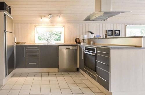 Bork Havn House | Stunning home in Hemmet with sauna