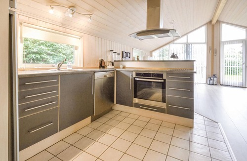 Bork Havn House | Stunning home in Hemmet with sauna