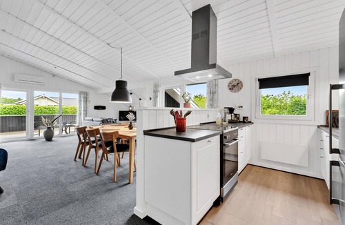 Bork Havn House | Stunning home in Hemmet with sauna