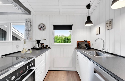 Bork Havn House | Stunning home in Hemmet with sauna
