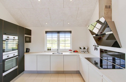 Henne Strand House | Stunning home in Henne with sauna